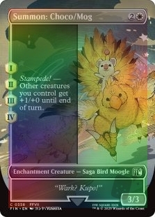 Summon: Choco/Mog (Borderless)