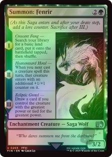 Summon: Fenrir