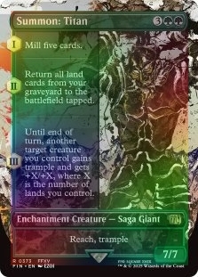 Summon: Titan (Borderless)
