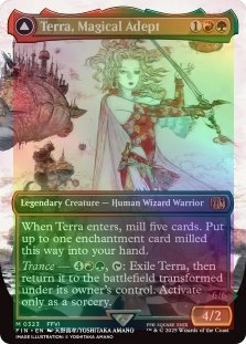 Terra, Magical Adept (Borderless) // Esper Terra (Borderless) (323)