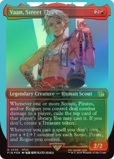 Vaan, Street Thief (Borderless) (Surge Foil) (535)
