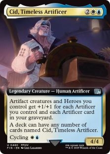 Cid, Timeless Artificer (Extended Art) (480)