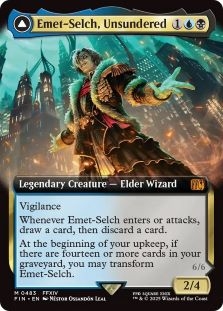 Emet-Selch, Unsundered (Extended Art) // Hades, Sorcerer of Eld (Extended Art) (483)