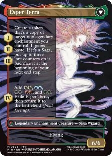 Terra, Magical Adept (Borderless) // Esper Terra (Borderless) (323)