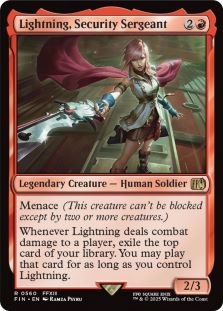 Lightning, Security Sergeant (Starter Kit)