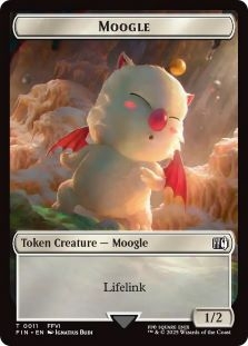 Moogle Token (011) // Treasure Token (023)