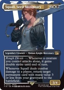 Squall, SeeD Mercenary (Borderless) (402)
