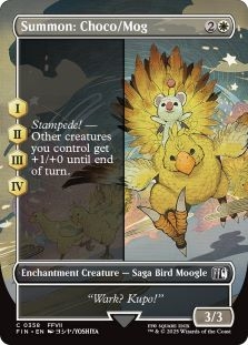 Summon: Choco/Mog (Borderless)