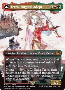 Terra, Magical Adept (Borderless) // Esper Terra (Borderless) (323)