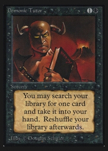 Demonic Tutor (Not Tournament Legal)