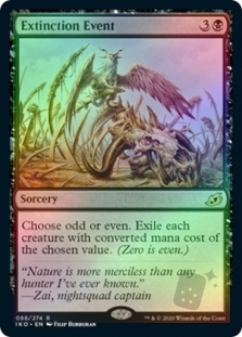 Extinction Event (Ikoria: Lair of Behemoths Prerelease)