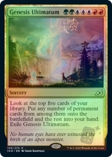 Genesis Ultimatum (Ikoria: Lair of Behemoths Prerelease)