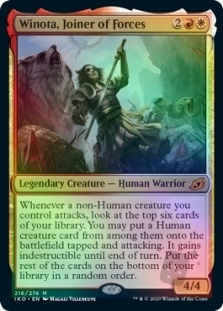 Winota, Joiner of Forces (Ikoria: Lair of Behemoths Prerelease)