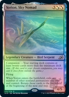 Yorion, Sky Nomad (Ikoria: Lair of Behemoths Prerelease)