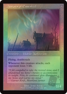 Cryptolith Fragment (Retro Frame) // Aurora of Emrakul (Retro Frame)