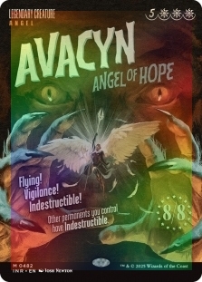 Avacyn, Angel of Hope (Borderless)