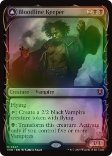 Bloodline Keeper (Showcase) // Lord of Lineage (Showcase)