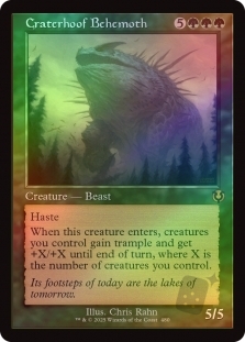 Craterhoof Behemoth (Retro Frame)