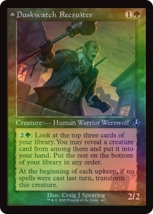 Duskwatch Recruiter (Retro Frame) // Krallenhorde Howler (Retro Frame)