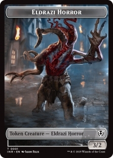 Human Soldier Token (003) // Eldrazi Horror Token (001)