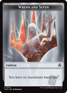 Treefolk Token (017) // Emblem Wrenn and Seven (027)