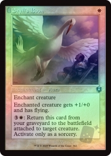 Gryff's Boon (Retro Frame)