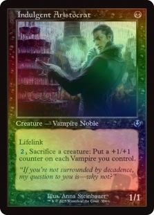 Indulgent Aristocrat (Retro Frame)