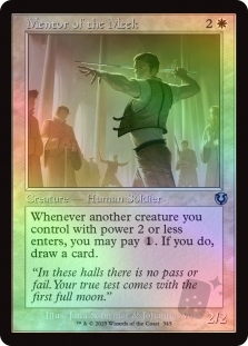 Mentor of the Meek (Retro Frame)