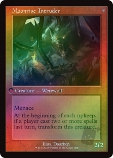 Village Messenger (Retro Frame) // Moonrise Intruder (Retro Frame)