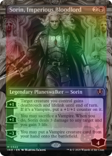 Sorin, Imperious Bloodlord (Borderless)