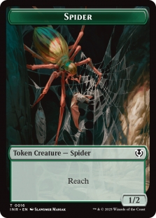 Insect Token (015) // Spider Token (016)
