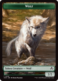 Wolf Token (018) // Wolf Token (009)