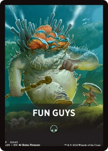 Fun Guys Theme Card (043)