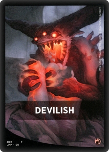 Devilish Theme Card (007)