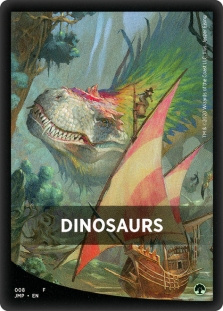 Dinosaurs Theme Card (008)