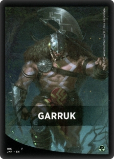 Garruk Theme Card (016)