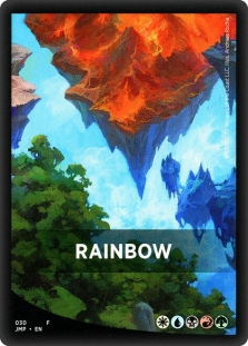 Rainbow Theme Card (030)