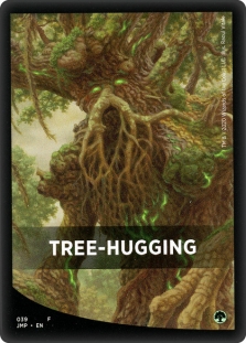 Tree-Hugging Theme Card (039)