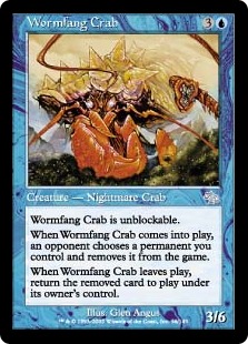Wormfang Crab