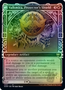 Reidane, God of the Worthy (Showcase) // Valkmira, Protector's Shield (Showcase)