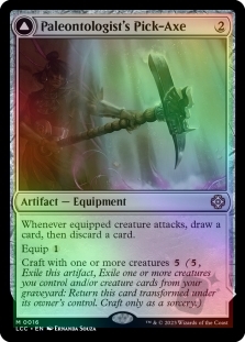 Paleontologist's Pick-Axe // Dinosaur Headdress