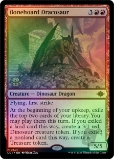 Bonehoard Dracosaur (The Lost Caverns of Ixalan Prerelease)