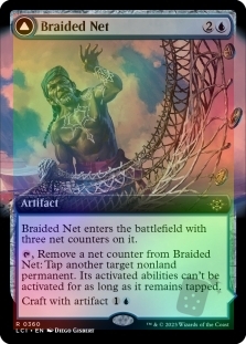 Braided Net (Extended Art) // Braided Quipu (Extended Art)
