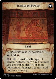 Ojer Axonil, Deepest Might (Showcase) // Temple of Power (Showcase)
