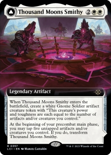 Thousand Moons Smithy (Extended Art) // Barracks of the Thousand (Extended Art)
