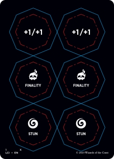 Punch Card Token (1) // Punch Card Token (2)