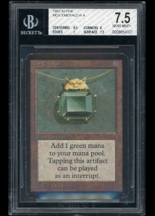 Mox Emerald (BGS Graded 7.5 #0008654107)