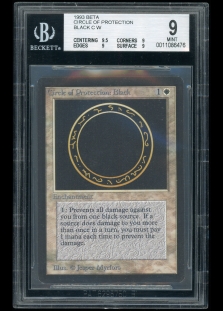 Circle of Protection Black (BGS Graded 9 #0011086476)