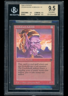 Crookshank Kobolds (BGS Graded 9.5 #0010304192)