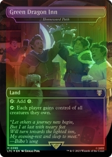 Green Dragon Inn (Homeward Path) (Borderless)(Surge Foil)